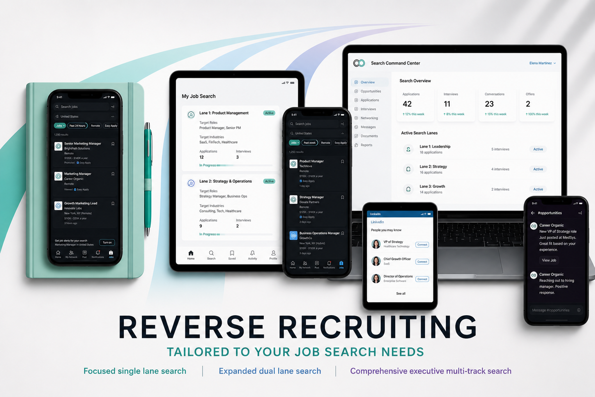 Job Search Accelerator🔺Reverse Recruiting