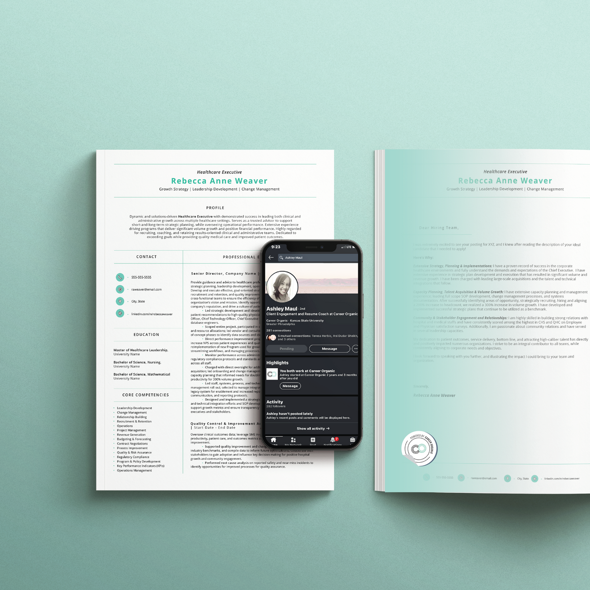 Resume, Cover letter & LinkedIn bundle.
