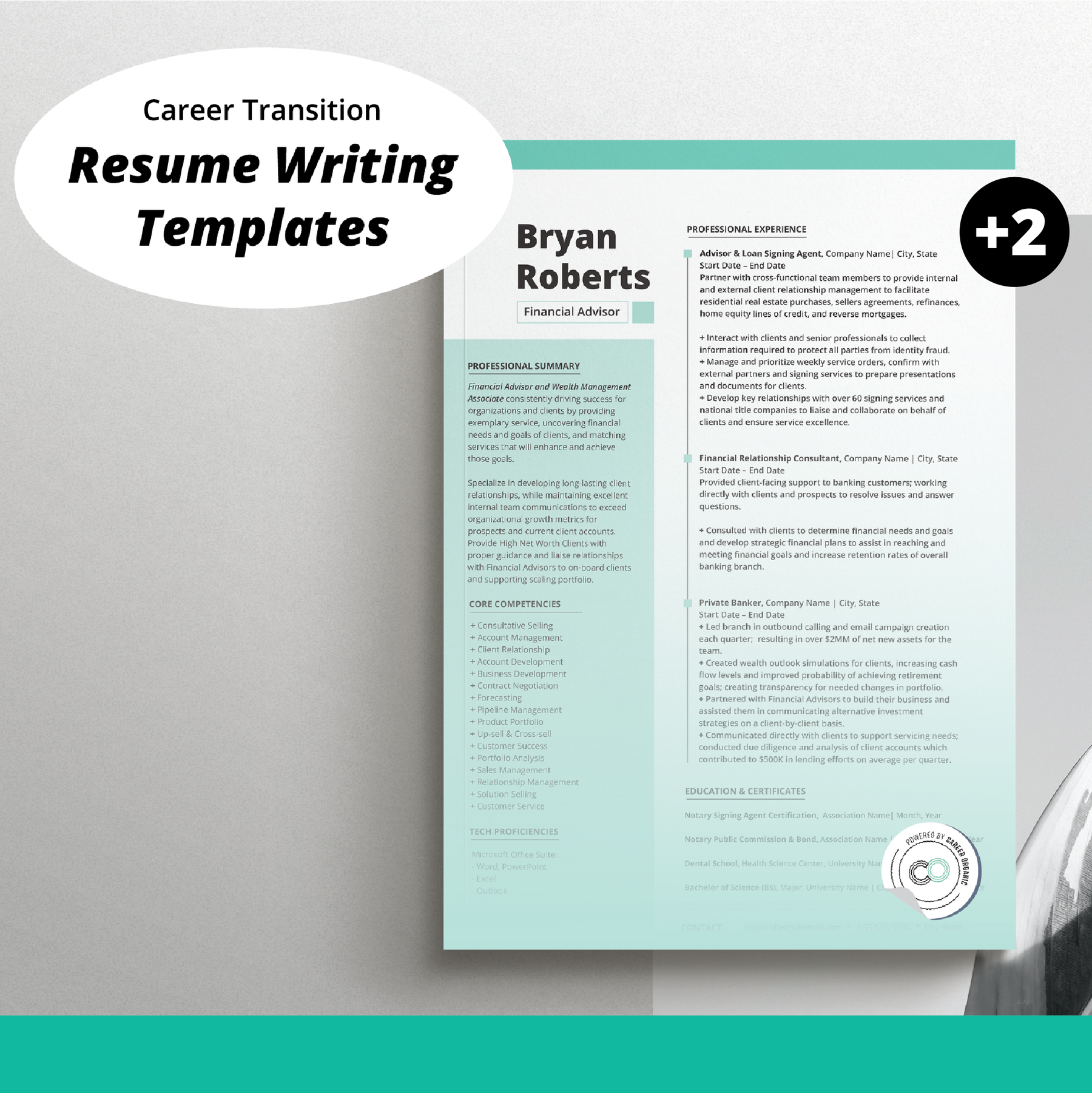 Resume (Template Only) - Outplacement, Resume Writing, and Career