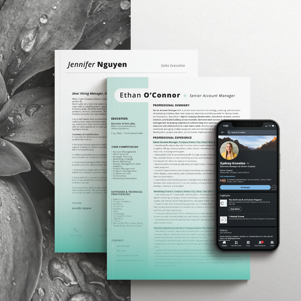 Mid Career Resumes LinkedIn - Career Advice Bundle 05 600x 