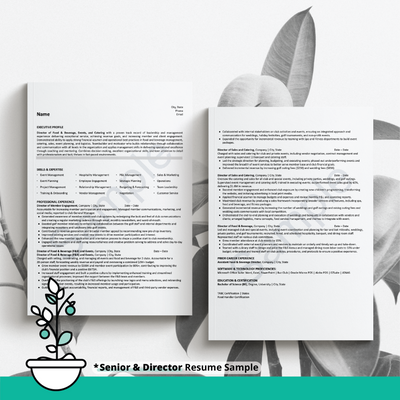 Sample Work | Resumes, Cover Letters + LinkedIn Profiles