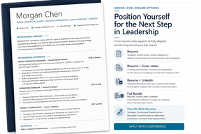Senior Resume