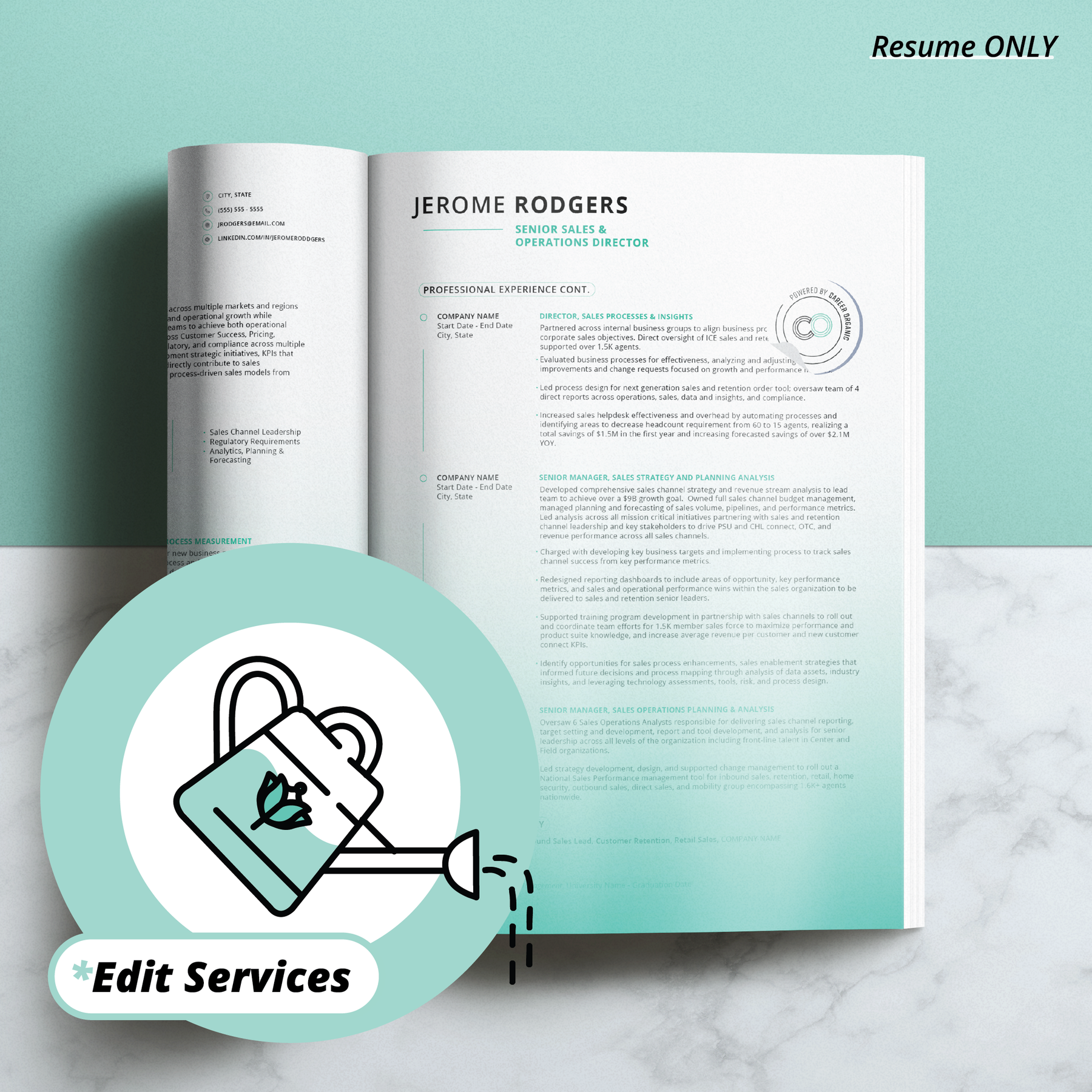 Resume Edit Service