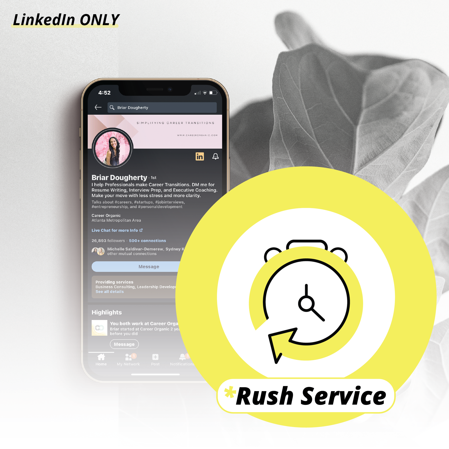 RUSH SERVICE ADD-ON ⚠️